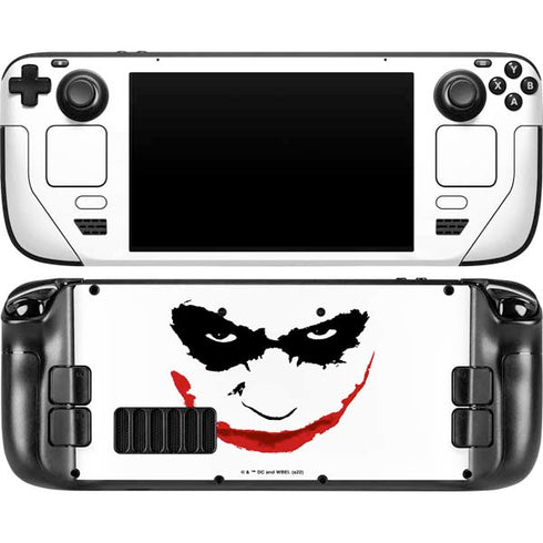 The Dark Knight Joker face Steam Deck Handheld Gaming Computer OLED Skin