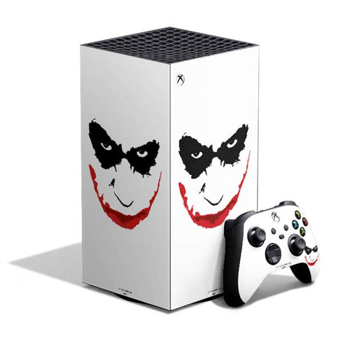 The Dark Knight Joker face XBox Series X Digital Edition Bundle Skin