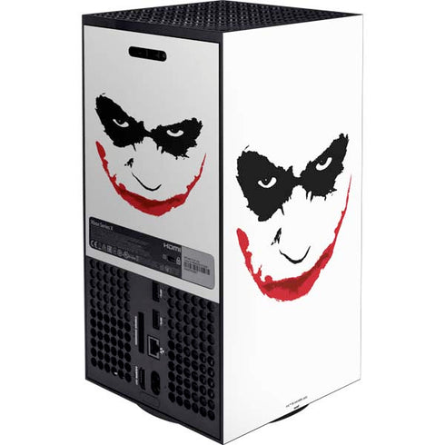 The Dark Knight Joker face XBox Series X Digital Edition Bundle Skin