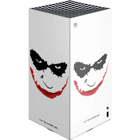 The Dark Knight Joker face XBox Series X Digital Edition Console Skin