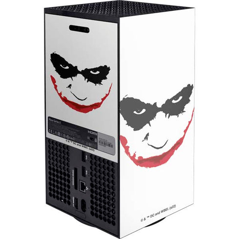 The Dark Knight Joker face XBox Series X Digital Edition Console Skin