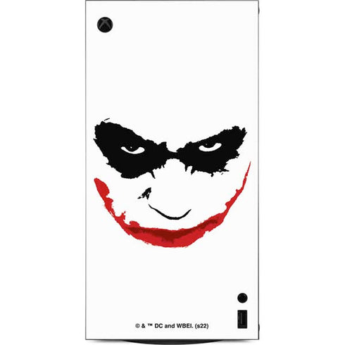 The Dark Knight Joker face XBox Series X Digital Edition Console Skin