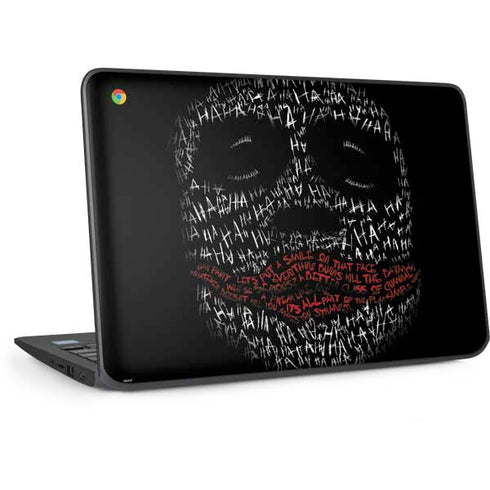 DC Comics The Joker Put a Smile On That Face HP Chromebook Skin