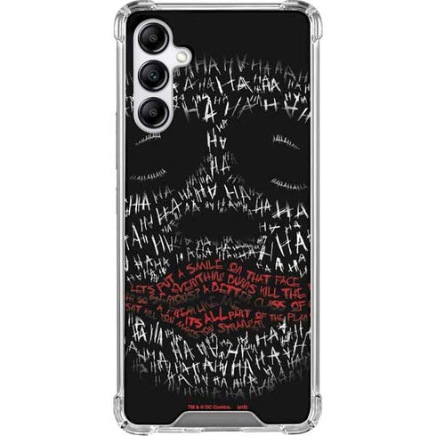 DC Comics The Joker Put a Smile On That Face Gabb Phone 4 Clear Case