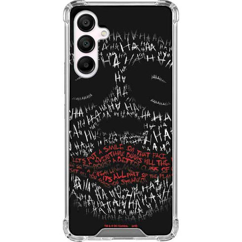 DC Comics The Joker Put a Smile On That Face Galaxy A16 5G Clear Case