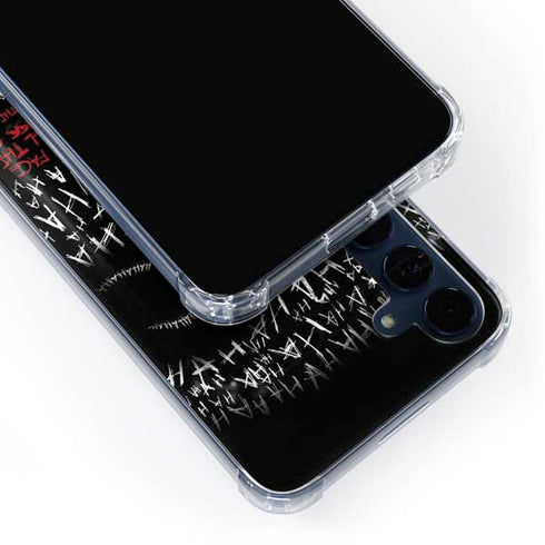 DC Comics The Joker Put a Smile On That Face Galaxy A35 5G Clear Case