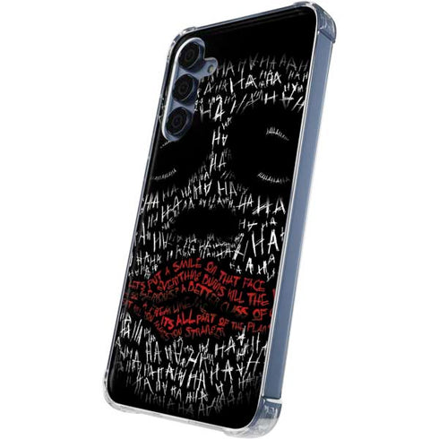 DC Comics The Joker Put a Smile On That Face Galaxy A55 5G Clear Case