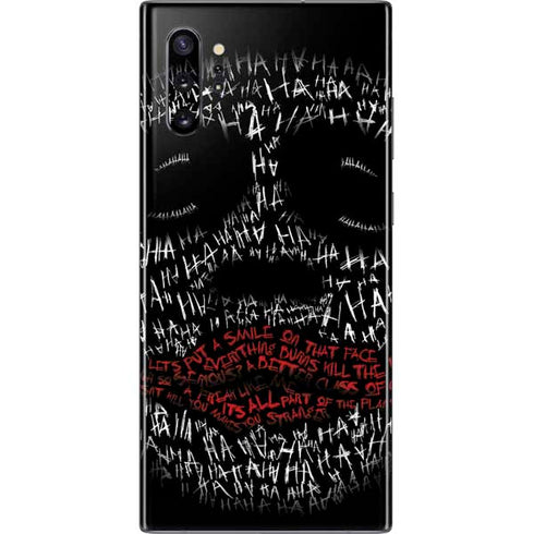 DC Comics The Joker Put a Smile On That Face Galaxy Note 10 Plus Skin