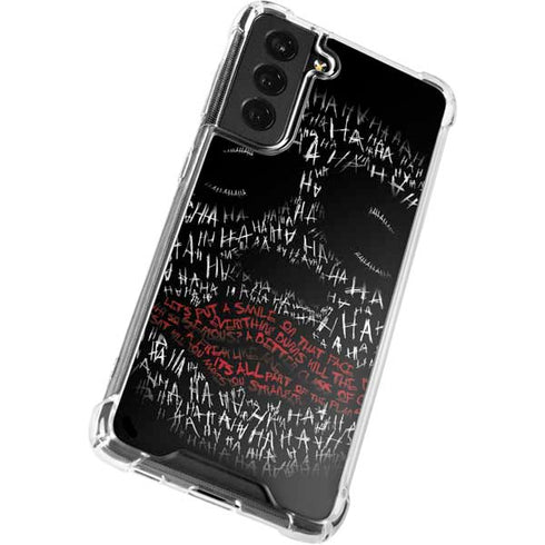 DC Comics The Joker Put a Smile On That Face Galaxy S22 Plus Clear Case