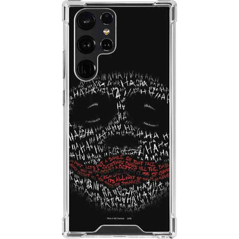 DC Comics The Joker Put a Smile On That Face Galaxy S23 Ultra Clear Case