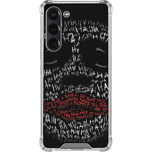 DC Comics The Joker Put a Smile On That Face Galaxy S24 FE Clear Case