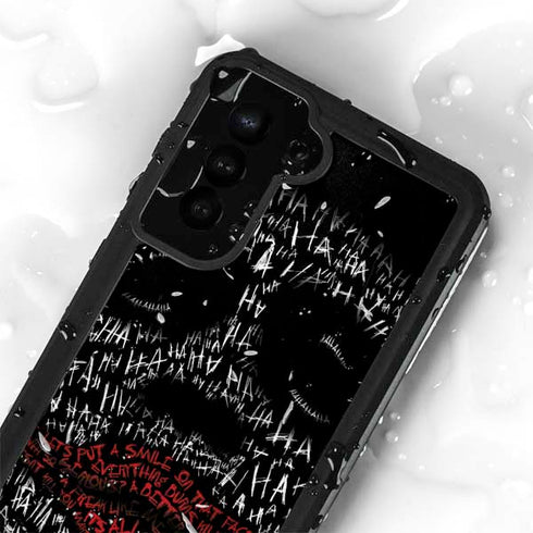 DC Comics The Joker Put a Smile On That Face Galaxy S24 Plus Waterproof Case
