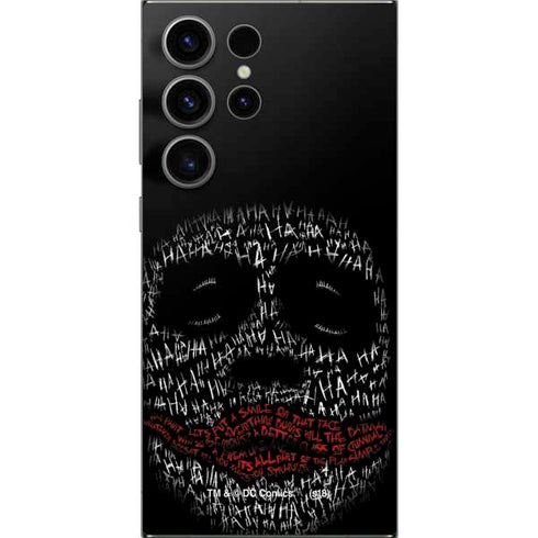 DC Comics The Joker Put a Smile On That Face Galaxy S24 Ultra Skin