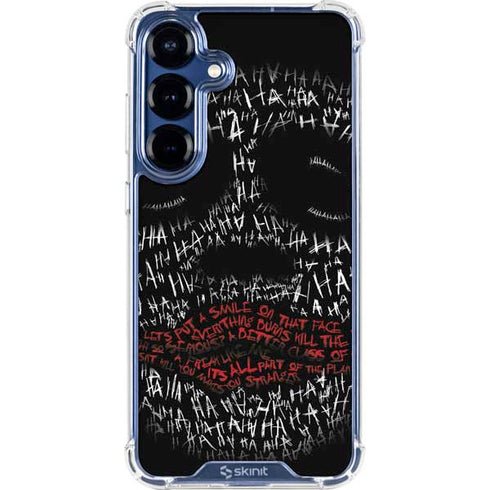 DC Comics The Joker Put a Smile On That Face Galaxy S25 Clear Case