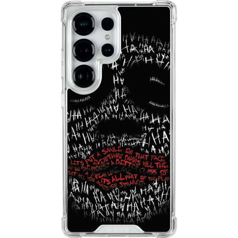 DC Comics The Joker Put a Smile On That Face Galaxy S25 Ultra Clear Case