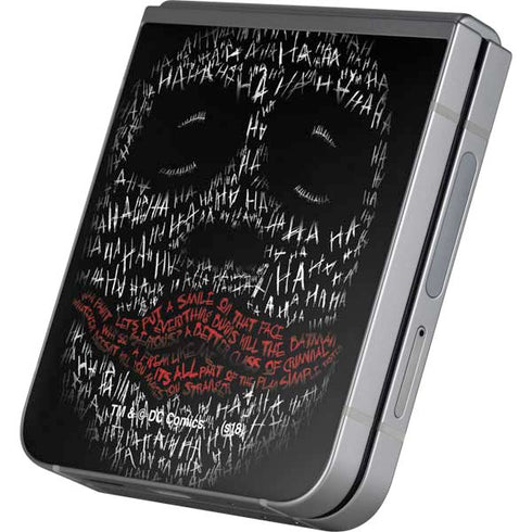 DC Comics The Joker Put a Smile On That Face Galaxy Z Flip6 Skin