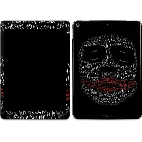 DC Comics The Joker Put a Smile On That Face iPad Skins