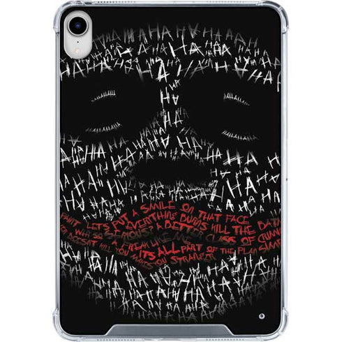 DC Comics The Joker Put a Smile On That Face iPad 11th Gen (2025) Clear Case