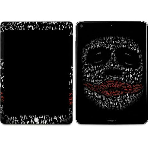 DC Comics The Joker Put a Smile On That Face Apple iPad Skin