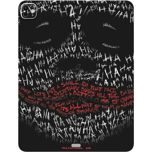 DC Comics The Joker Put a Smile On That Face iPad Pro 13in M4 (2024) Skin
