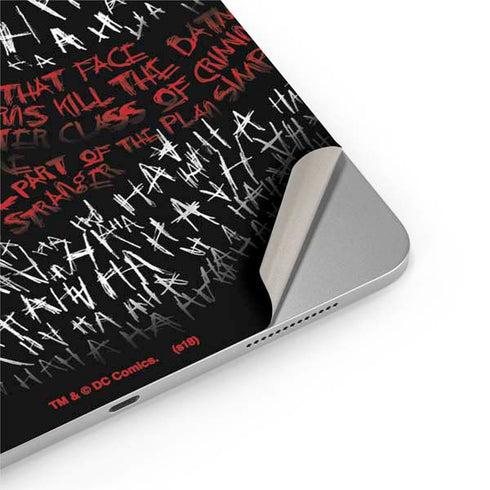 DC Comics The Joker Put a Smile On That Face iPad Pro 13in M4 (2024) Skin