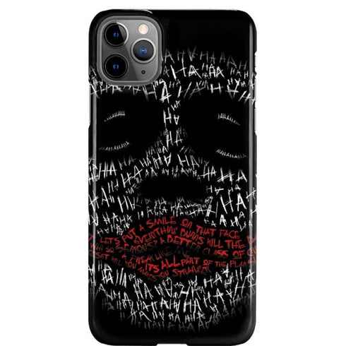 DC Comics The Joker Put a Smile On That Face iPhone Cases