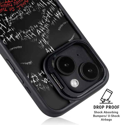 DC Comics The Joker Put a Smile On That Face iPhone 14 Kickstand Case