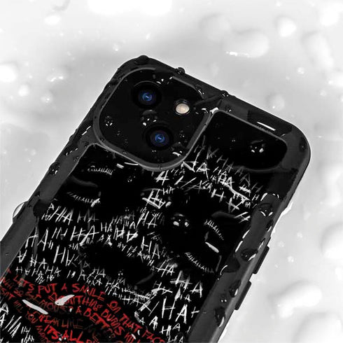 DC Comics The Joker Put a Smile On That Face iPhone 15 Plus Waterproof Case