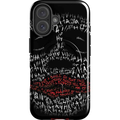 DC Comics The Joker Put a Smile On That Face iPhone 16 Magsafe Impact Case