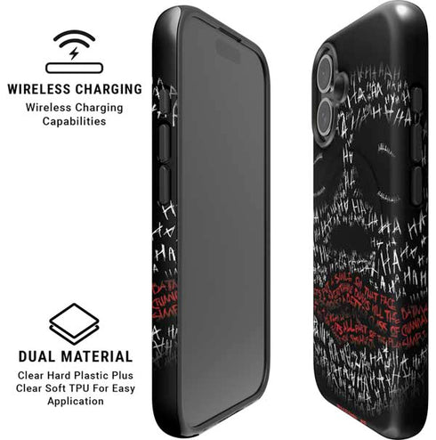 DC Comics The Joker Put a Smile On That Face iPhone 16 Plus Magsafe Impact Case