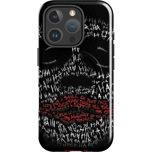 DC Comics The Joker Put a Smile On That Face iPhone 16 Pro Magsafe Impact Case