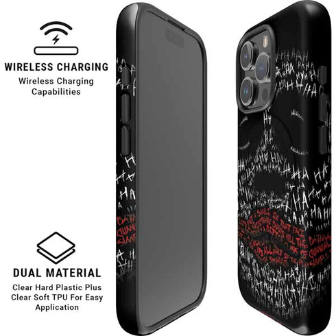 DC Comics The Joker Put a Smile On That Face iPhone 16 Pro Max Magsafe Impact Case