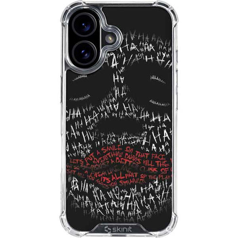 DC Comics The Joker Put a Smile On That Face iPhone 17 Clear Case