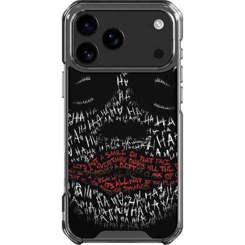 DC Comics The Joker Put a Smile On That Face iPhone 18 Pro Max Clear Case