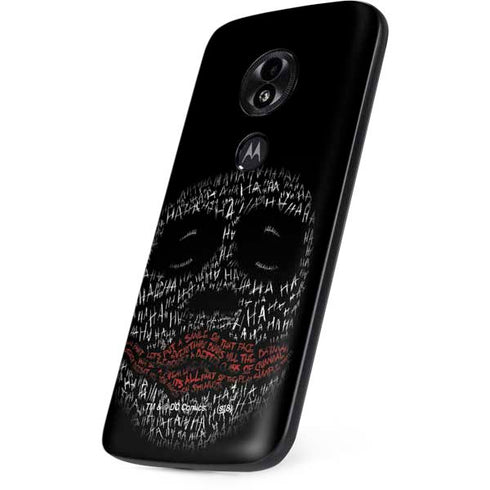 DC Comics The Joker Put a Smile On That Face Moto E5 Play Skin