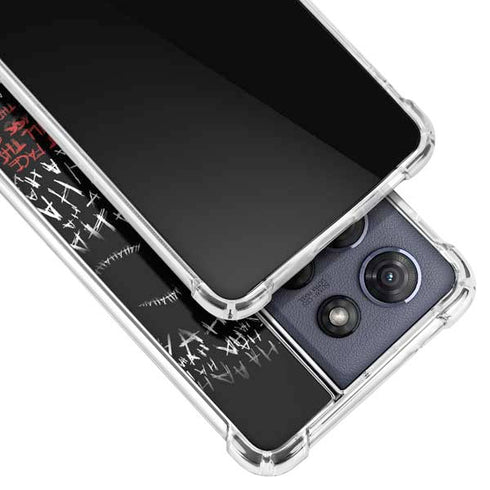DC Comics The Joker Put a Smile On That Face Moto G 5G (2025) Clear Case