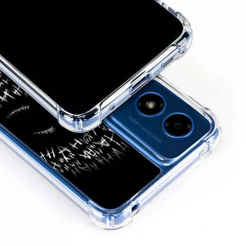 DC Comics The Joker Put a Smile On That Face Moto G 5G (2024) Clear Case