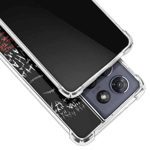 DC Comics The Joker Put a Smile On That Face Moto G Play 5G (2025) Clear Case