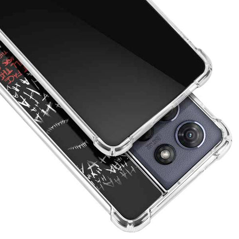 DC Comics The Joker Put a Smile On That Face Moto G Stylus 5G (2025) Clear Case