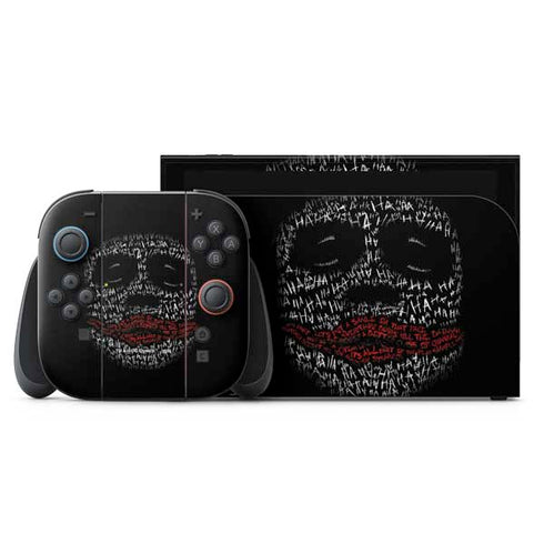 DC Comics The Joker Put a Smile On That Face Nintendo Switch 2 (2025) with Joy-Con Skin