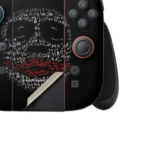 DC Comics The Joker Put a Smile On That Face Nintendo Switch 2 (2025) Joy-Con Controller Skin