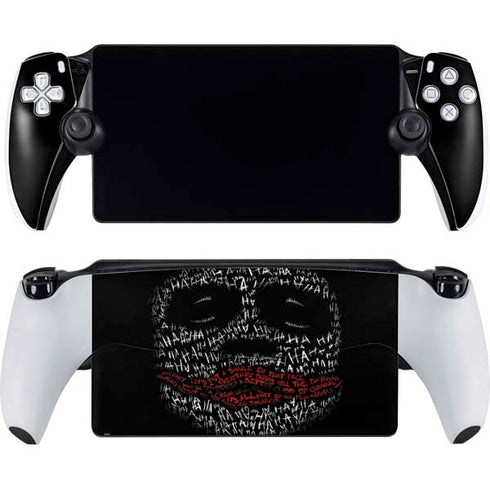DC Comics The Joker Put a Smile On That Face PlayStation Portal Remote Player Skin