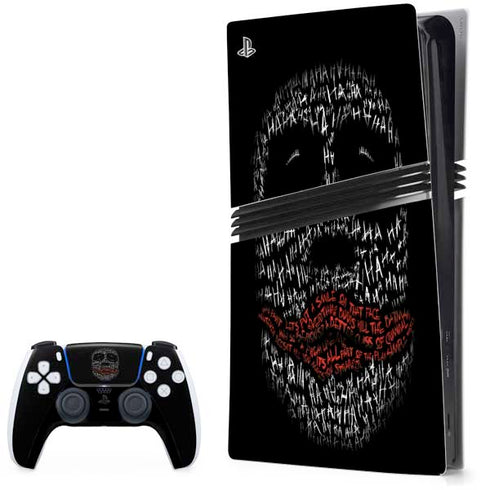 DC Comics The Joker Put a Smile On That Face PS5 Pro Bundle Skin