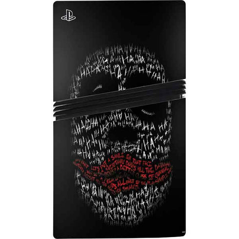 DC Comics The Joker Put a Smile On That Face PS5 Pro Console Skin