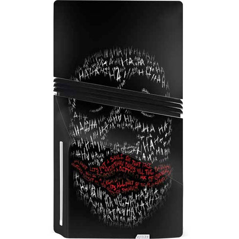 DC Comics The Joker Put a Smile On That Face PS5 Pro Disk Console Skin