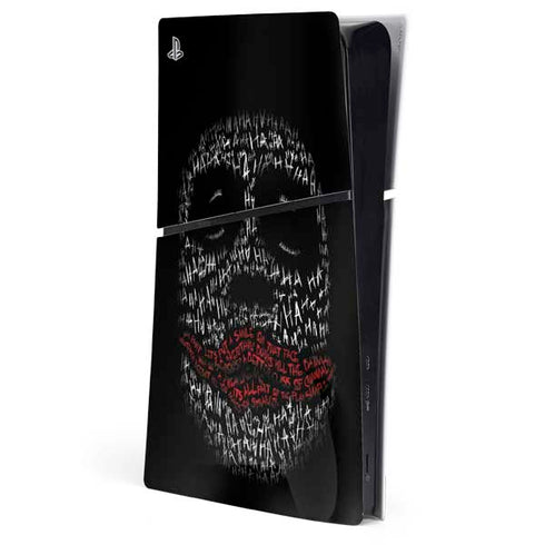 DC Comics The Joker Put a Smile On That Face PS5 Slim Digital Edition Console Skin
