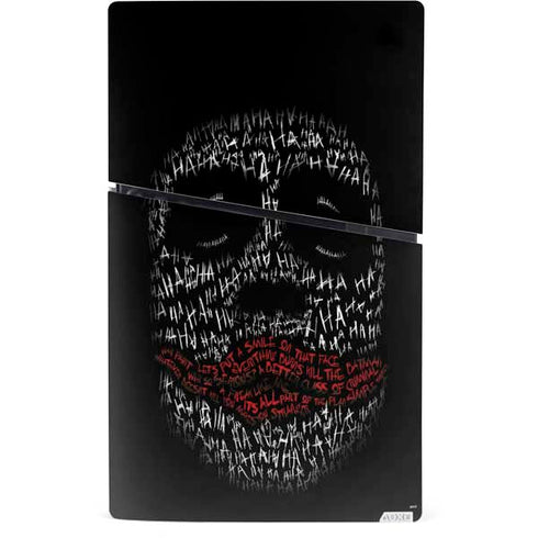 DC Comics The Joker Put a Smile On That Face PS5 Slim Digital Edition Console Skin