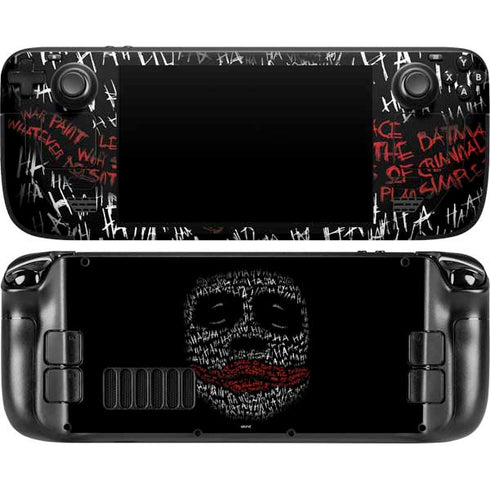 DC Comics The Joker Put a Smile On That Face Steam Deck Handheld Gaming Computer OLED Skin