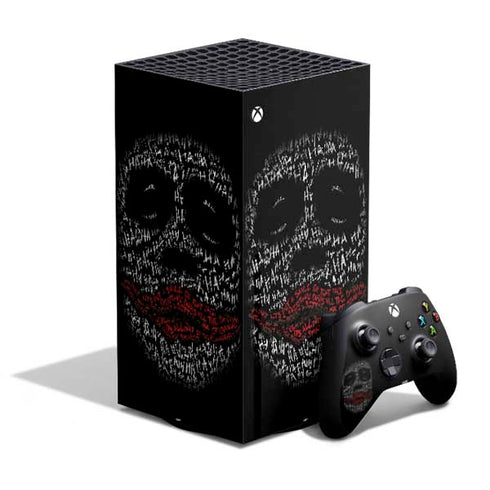 DC Comics The Joker Put a Smile On That Face XBox Series X Digital Edition Bundle Skin