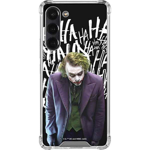 The Dark Knight Joker Galaxy S24 FE Clear Case